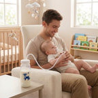 בקבוק האכלה חכם המדמה הנקה טבעית