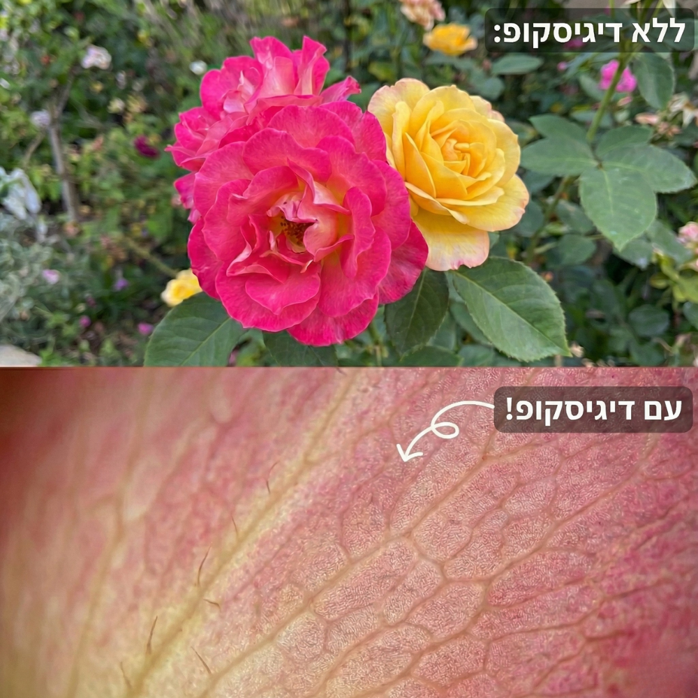 DigiScope X – מיקרוסקופ דיגיטלי לילדים